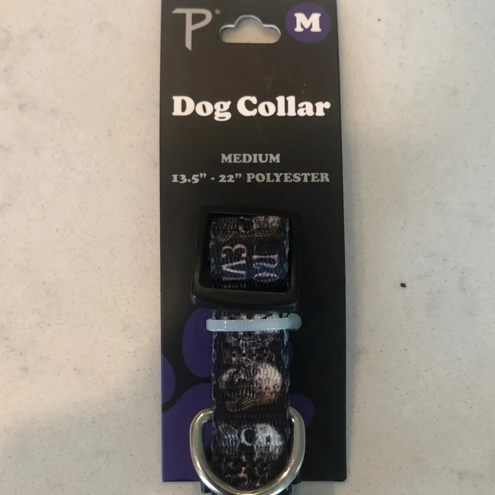 See No Evil Dog Collar Hardware